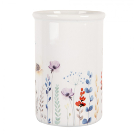 Tandenborstelhouder bloemen en vlinders