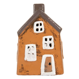 Waxinelichthouder huisje 9*7*13