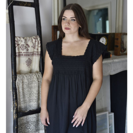 Romantisch nachthemd Pearl zwart