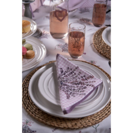 Stoffen servetten Lavender Garden (6)