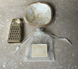Kadoset Amberblokje White Musk