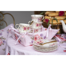 Stoffen servetten Dotty Rose (6)