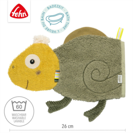 Washandschoen Kameleon