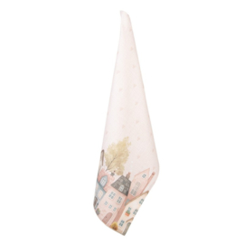 Keukendoek Huisjes en Hartjes
