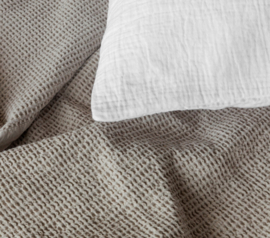 Bedsprei/plaid Everest zand/beige 230*260