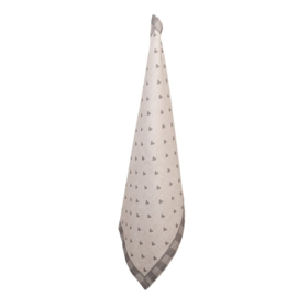 Keukendoek Love It hartjes beige/grijs model 1