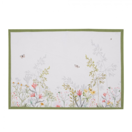 Stoffen placemats (6) Wildflower Fields