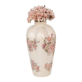Decoratieve vaas rozen 21*34