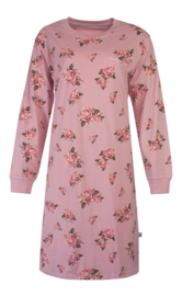 Dames nachthemd rozen roze