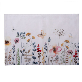 Stoffen placemats (6) Flower Bomb