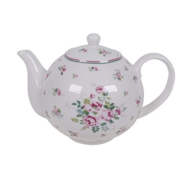 Porseleinen theepot roosjes Lisa 1L