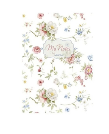 Notitieboek Engelse tuin A5