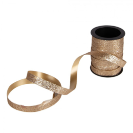 Kado-inpakset met lint en strikken (5) goudkleur