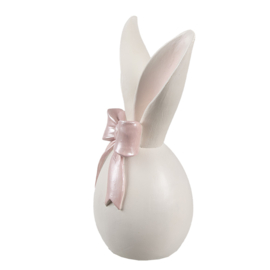 Decoratie konijnen oren met strik 12*8*18