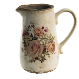 Decoratieve schenkkan rozen