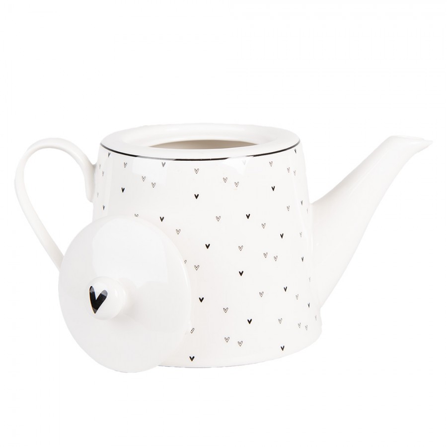 Theepot mini hartjes 1L