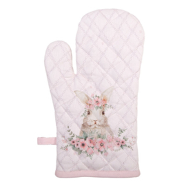 Ovenhandschoen Floral Easter Bunny