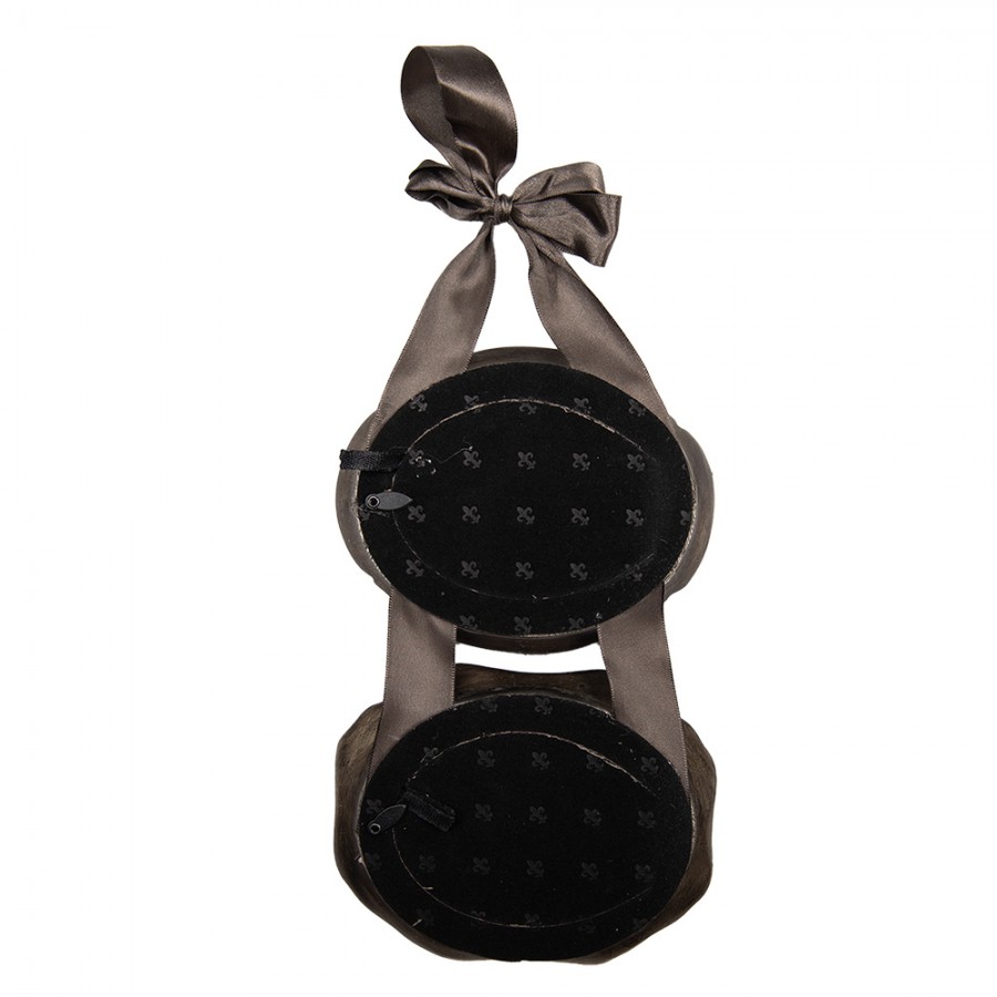 Duo fotolijst met lint 2x 9*7