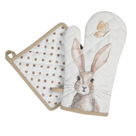 Ovenhandschoen Rustic Easter Bunny