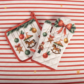 Ovenhandschoen Christmas Carousel Dream