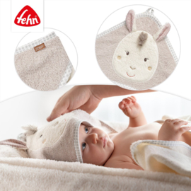 Badhanddoek met capuchon Lama