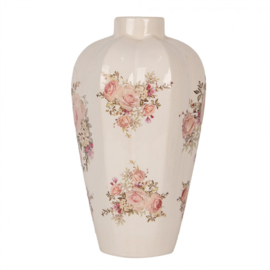 Decoratieve vaas rozen 21*34