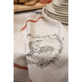 Stoffen placemats (6) Haan Devine French Rooster