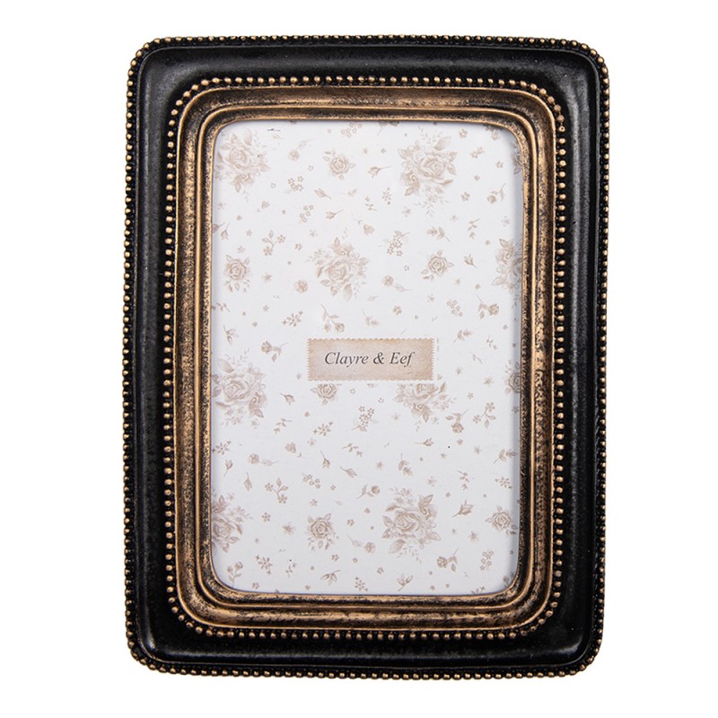 Fotolijst zwart/goud 10*15