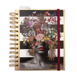 Melli Mello Head full of Flowers DIY Agenda 2024