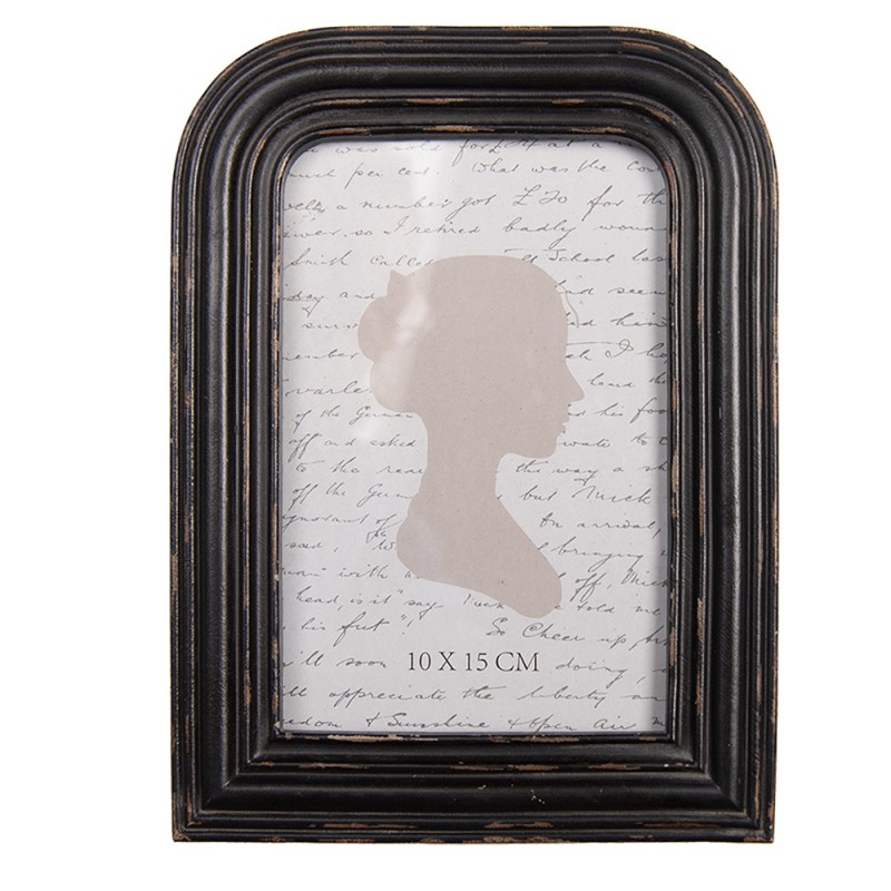 Fotolijst zwart oudgemaakt 10*15