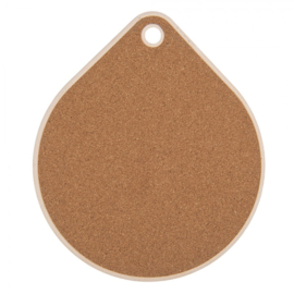 Pannenonderzetter bloemetjes 20*23