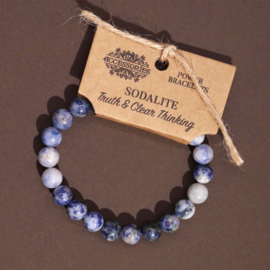Edelsteen armband Sodalite