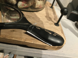 Handspiegel zwart brocante look 23*2*10