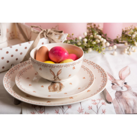 Dinerbord Rustic Easter Bunny 26 cm