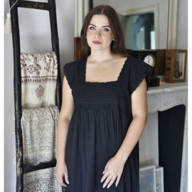 Romantisch nachthemd Pearl zwart