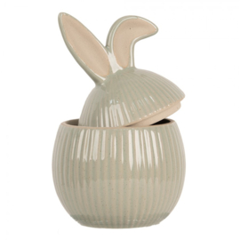 Voorraadpot met oren groen 10*16