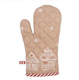Ovenhandschoen Kerst Gingerbread