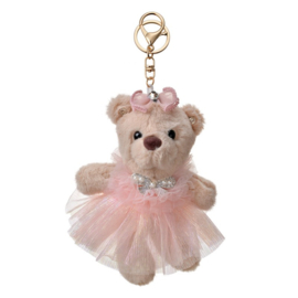Sleutel-tashanger beertje bruin 15cm
