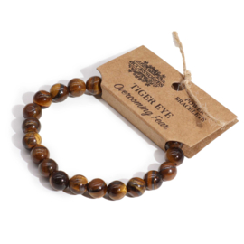 Edelsteen armband Tijgeroog