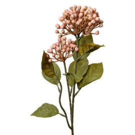 Kunstbloem roze 53cm