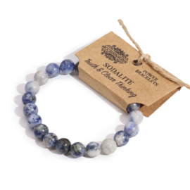 Edelsteen armband Sodalite