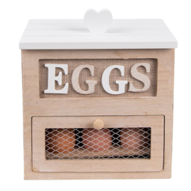 Eierkastje EGGS voor 6 eieren