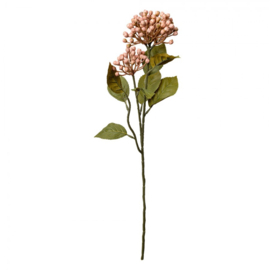 Kunstbloem roze 53cm