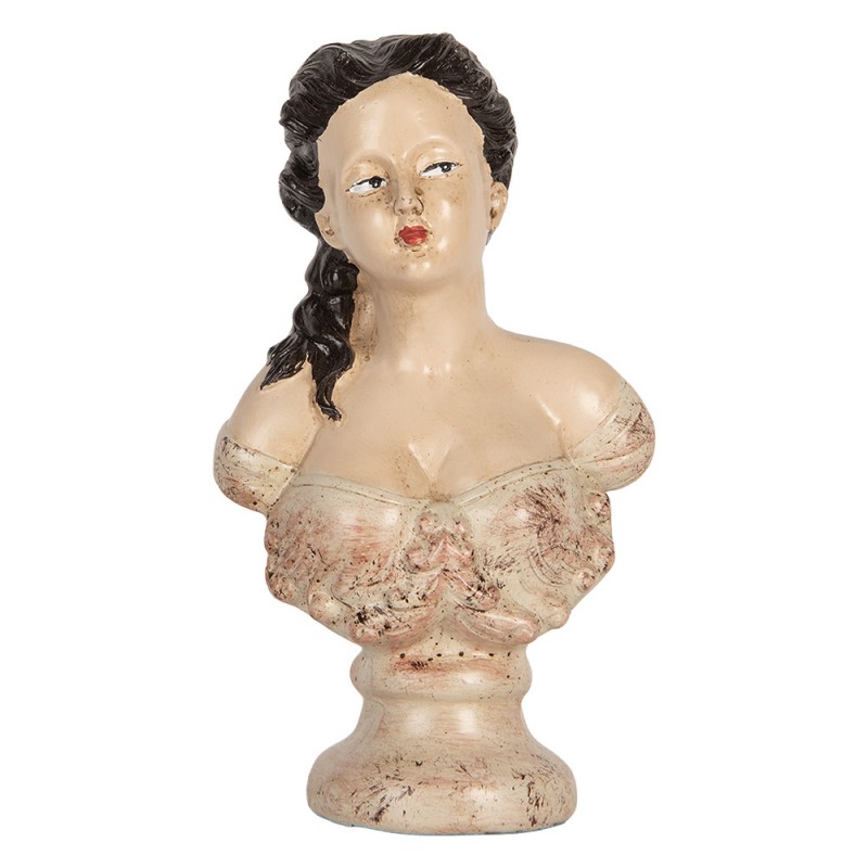 Decoratie buste vrouw 12*8*20