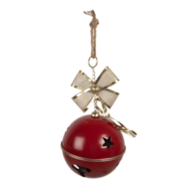 Grote decoratie kerstbel 24*49