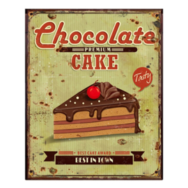 Tekstbord Chocolate cake 25*33