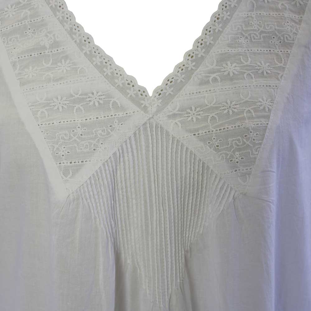 Romantisch nachthemd Jane wit