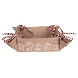 Broodmandje Kerst Gingerbread