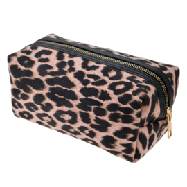 Make-up tas panter roze