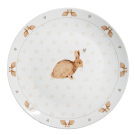 Dinerbord Bunnies in Love 26 cm